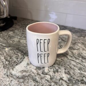 Peep Peep White and Pink Mug